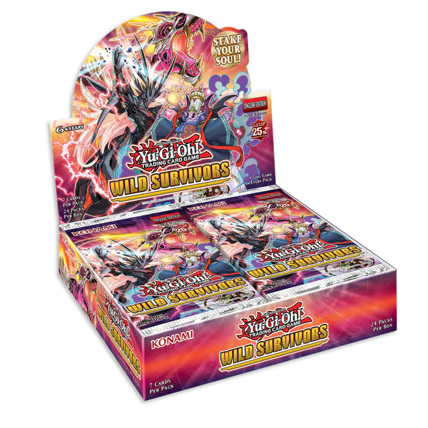 Yugioh (YGO) - Wild Survivors Booster Box