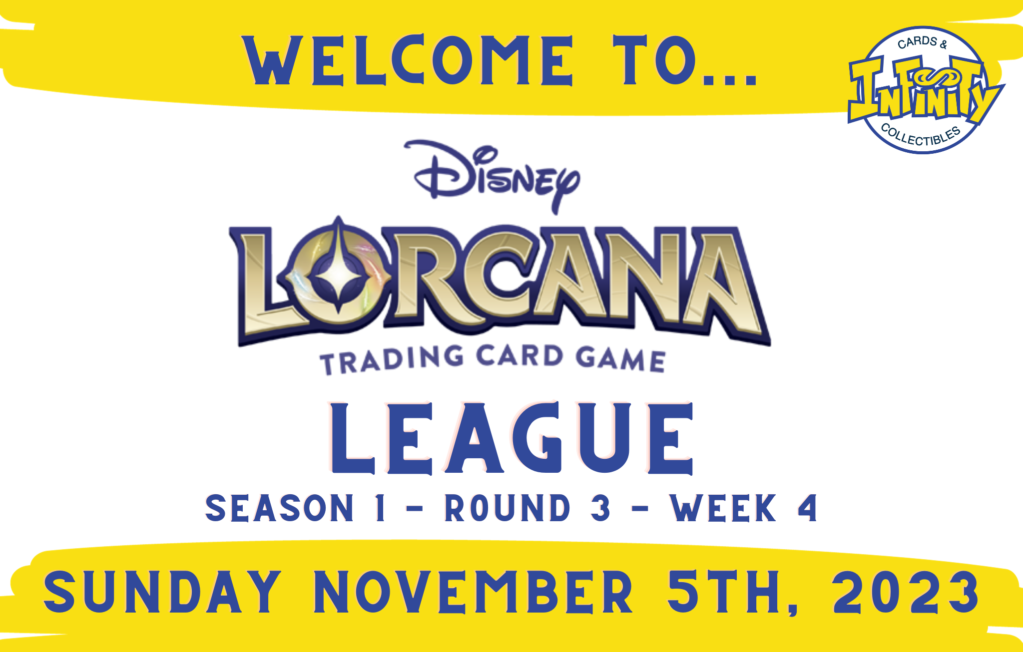 Lorcana League - Season 1 - Round 3 - Week 4 ticket - Sun, Nov 05 2023