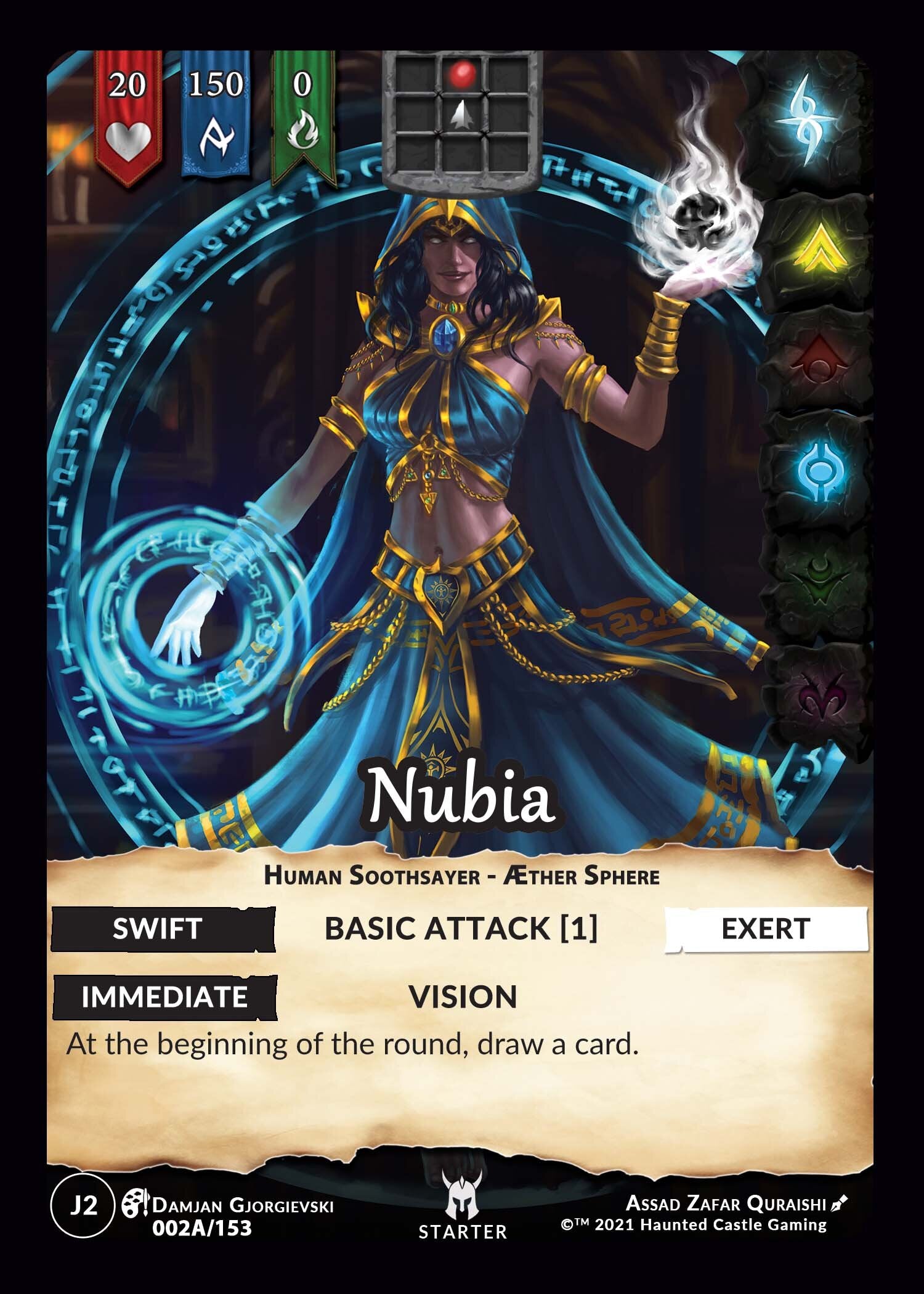 002A / 153 J2 - Nubia - Starter