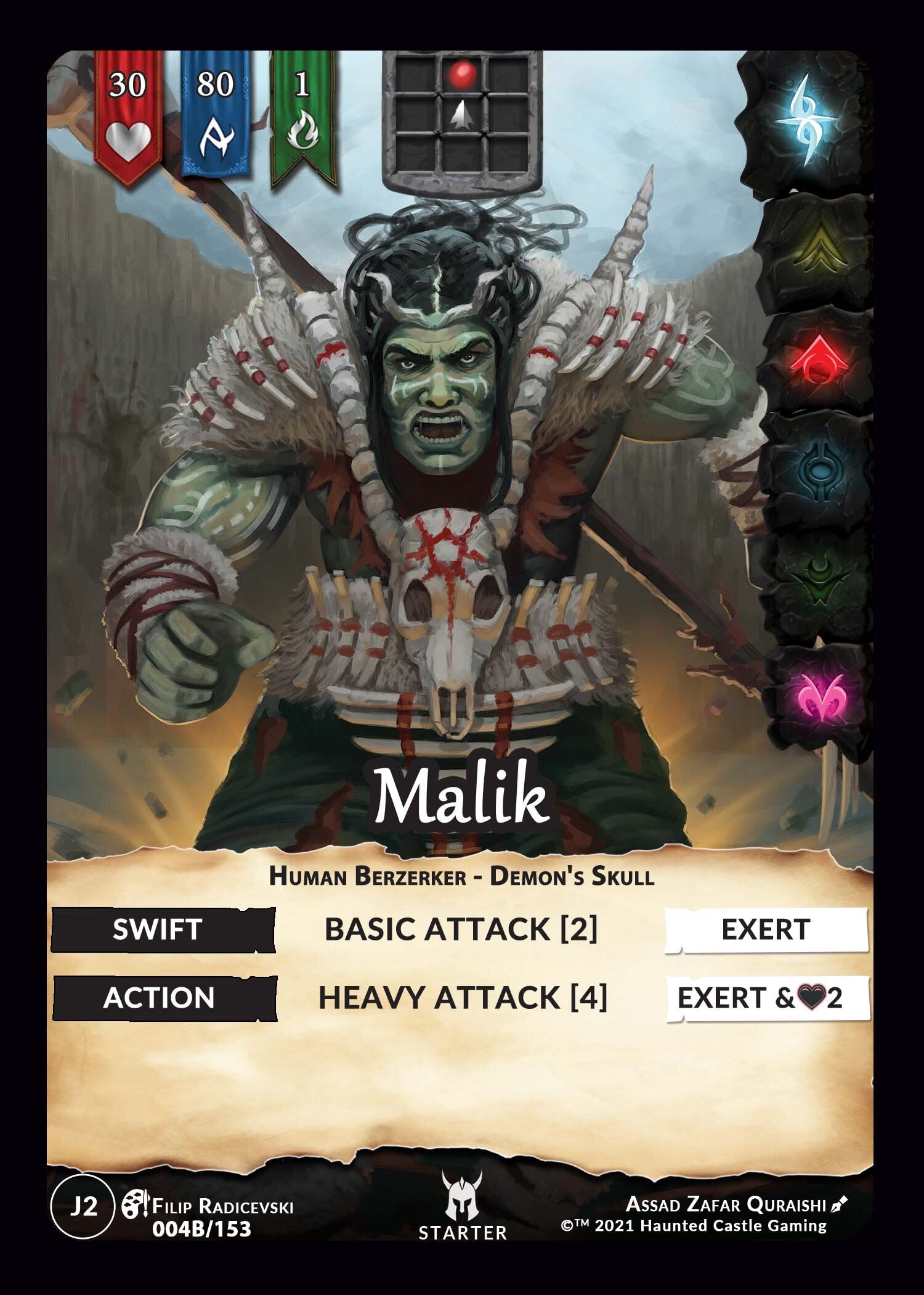 004B / 153 J2 - Malik - Starter