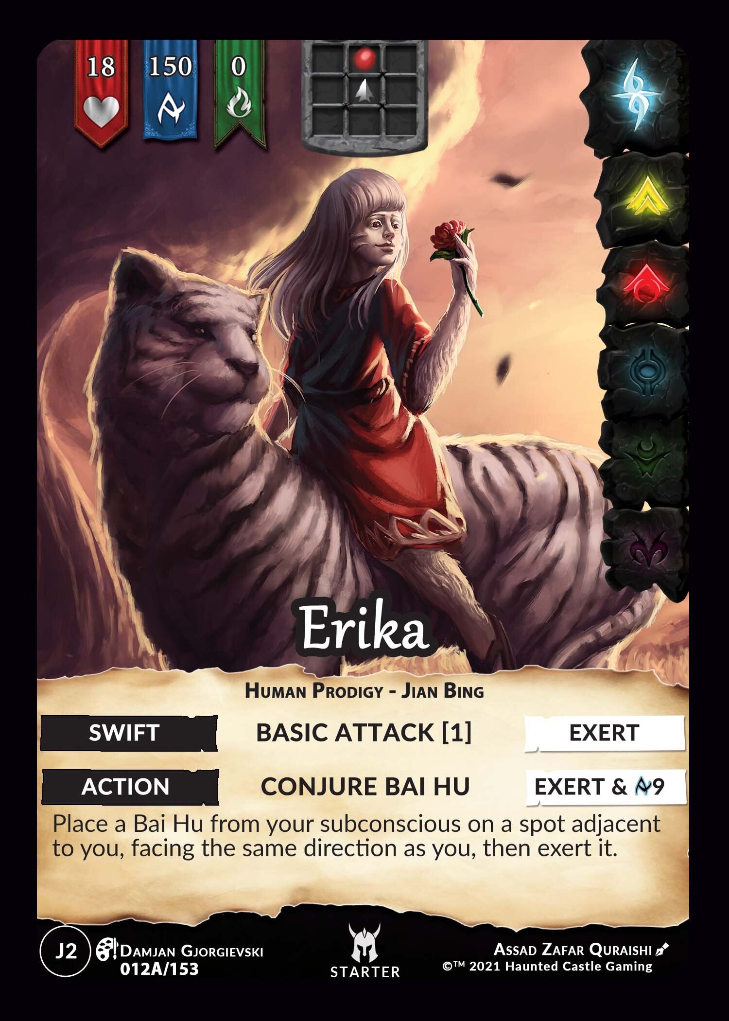 012A / 153 J2 - Erika - Starter