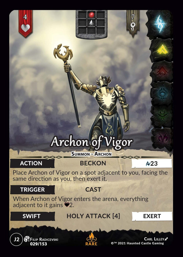 029 / 153 J2 - Archon Of Vigor - Rare