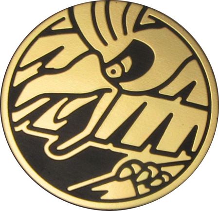 Pokemon Ho-Oh Collectible Coin (Gold Matte Holofoil)