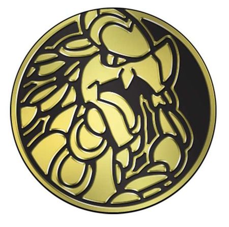 Kommo-o Pokemon Collectible Coin (Gold Matte Holofoil)