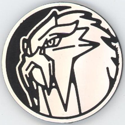 Entei Pokemon Collectible Coin (Silver Holofoil)