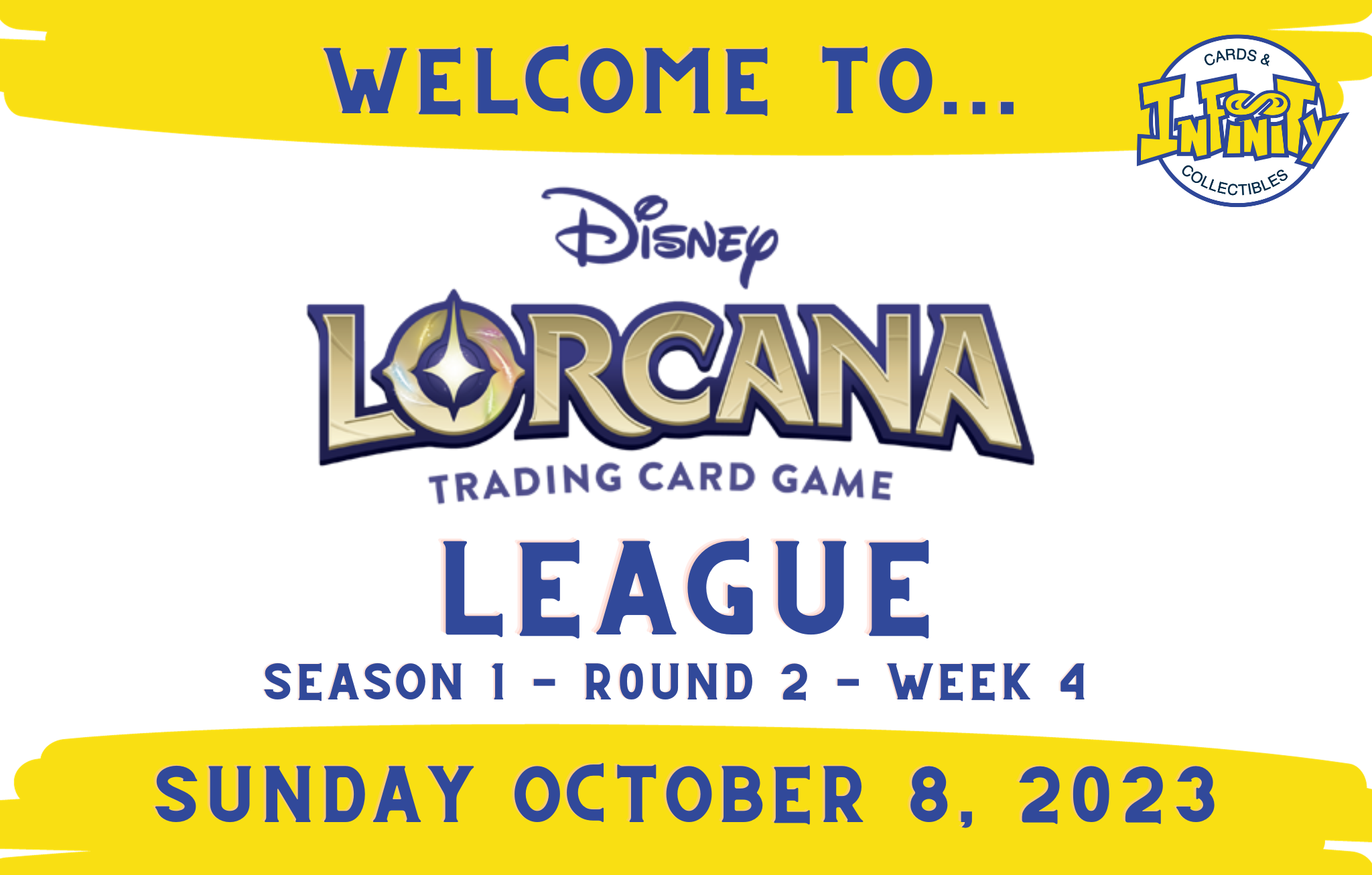Lorcana League - Season 1 - Round 2 - Week 4 ticket - Sun, Oct 08 2023