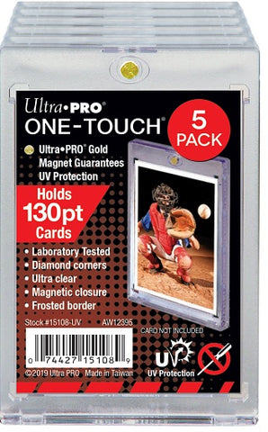 Ultra PRO: One-Touch 130pt Magnetic Holder (5-Pack)