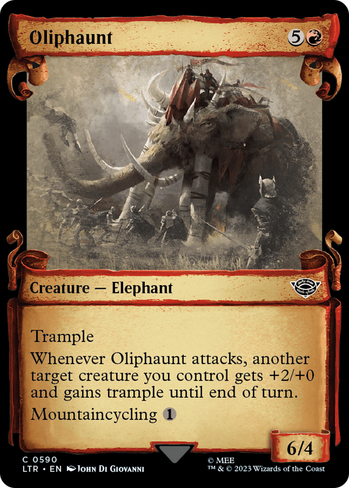 Oliphaunt [The Lord of the Rings: Tales of Middle-Earth Showcase Scrolls]