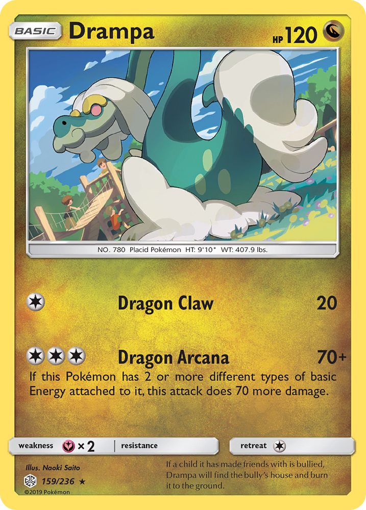 Drampa (159/236) [Sun & Moon: Cosmic Eclipse]