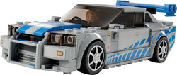 LEGO Speed Champions - 2 Fast 2 Furious Nissan Skyline GT-R (R34) - 76917 (319 Pieces)
