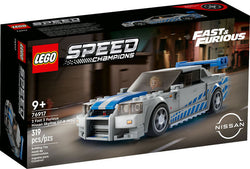 LEGO Speed Champions - 2 Fast 2 Furious Nissan Skyline GT-R (R34) - 76917 (319 Pieces)