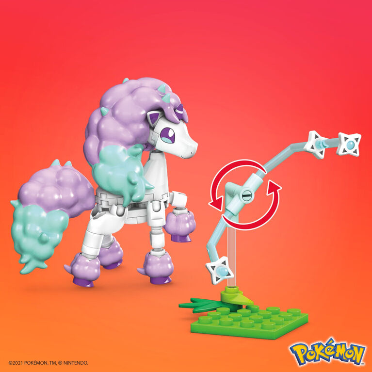 Galarian Ponyta - 64 Pieces - Mega Construx Pokémon