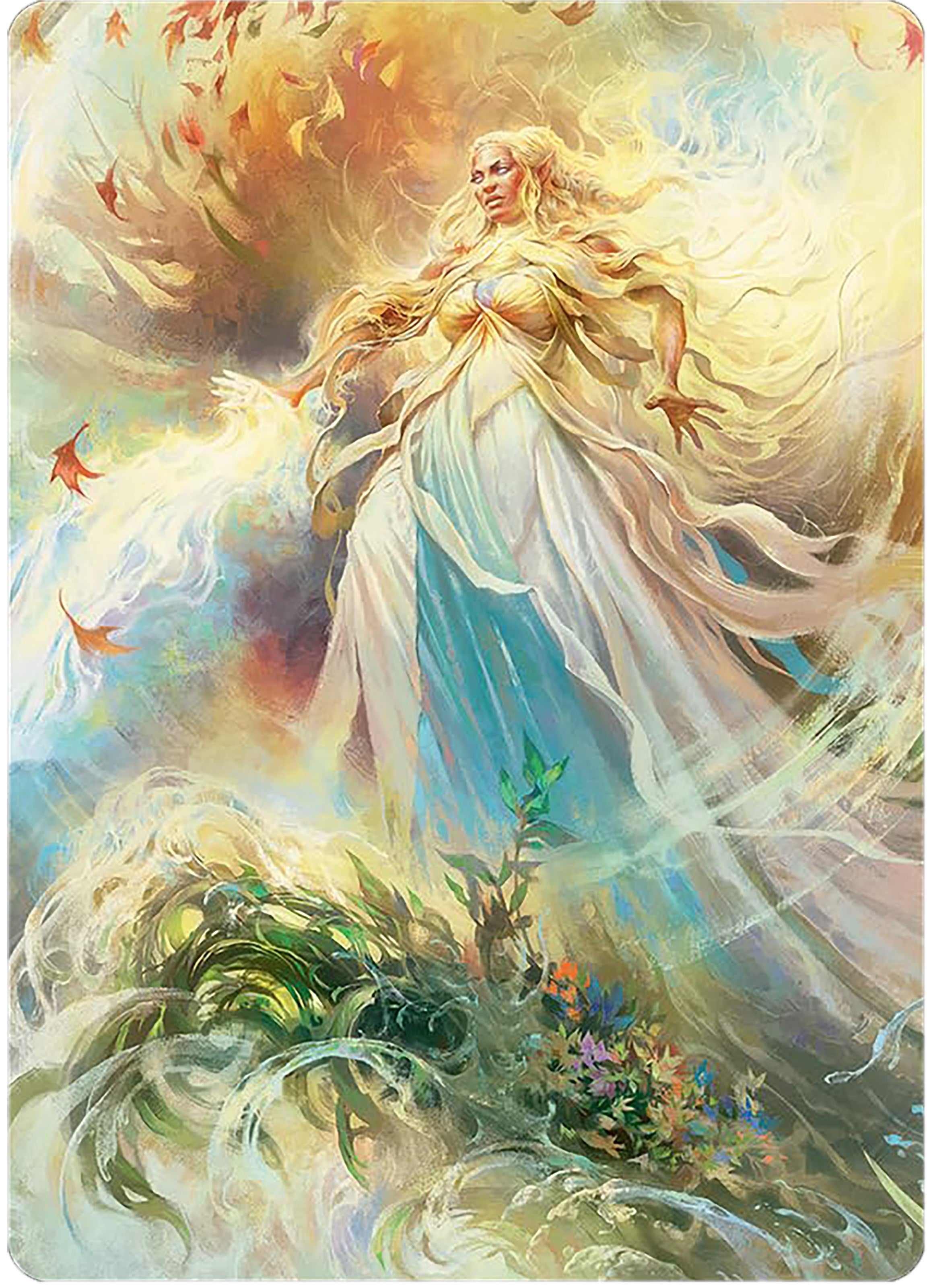 Galadriel, Light of Valinor Art Card [The Lord of the Rings: Tales of Middle-earth Art Series]