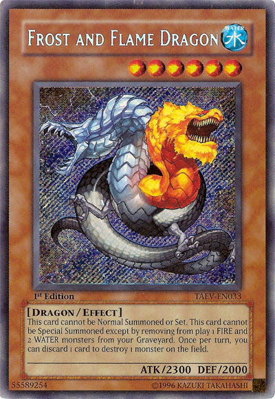 Frost and Flame Dragon [TAEV-EN033] Secret Rare
