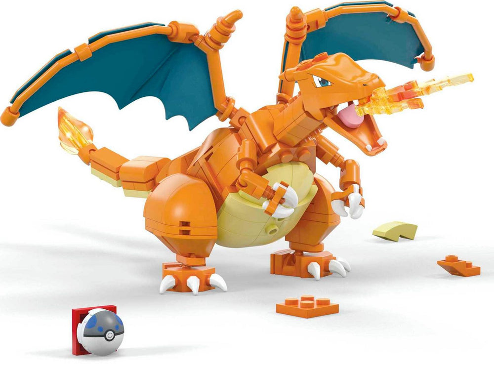 Mega Pokémon Charizard Construction Set - 210 Pieces