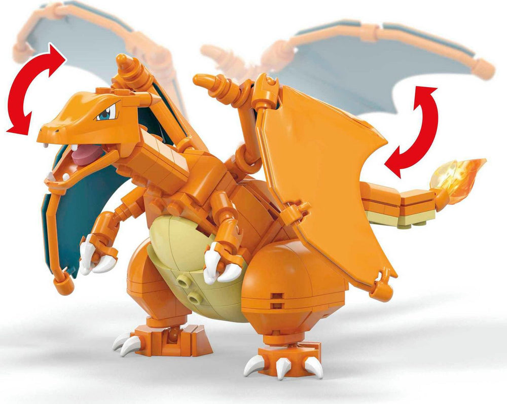 Mega Pokémon Charizard Construction Set - 210 Pieces