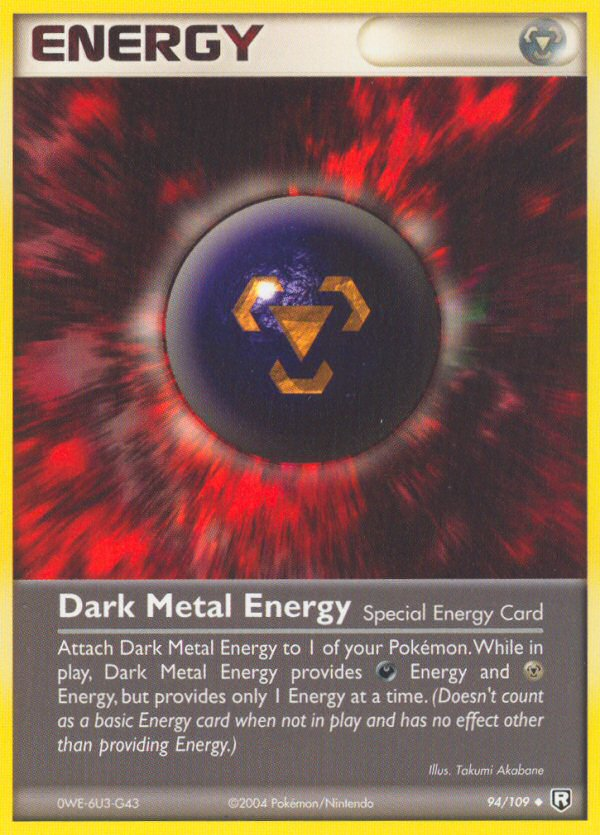 Dark Metal Energy (94/109) [EX: Team Rocket Returns]