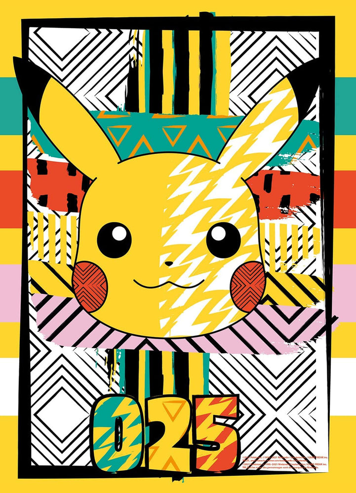 Pokemon: #025 Summer Pattern 100 Piece Jigsaw Puzzle - 100pcs Puzzle