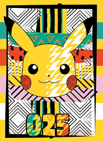 Pokemon: #025 Summer Pattern 100 Piece Jigsaw Puzzle - 100pcs Puzzle
