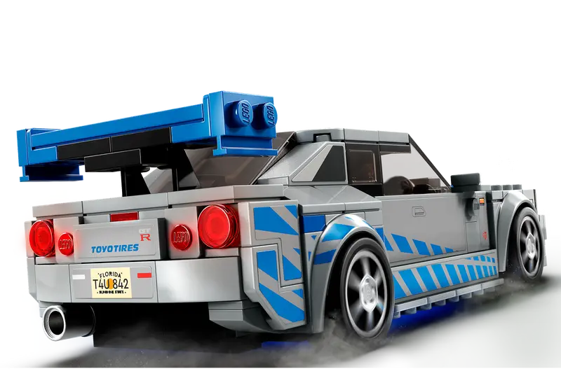 LEGO Speed Champions - 2 Fast 2 Furious Nissan Skyline GT-R (R34) - 76917 (319 Pieces)