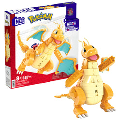 Dragonite Mega Construx - MEGA Pokemon Figure with Motion Building Set (387 pc)