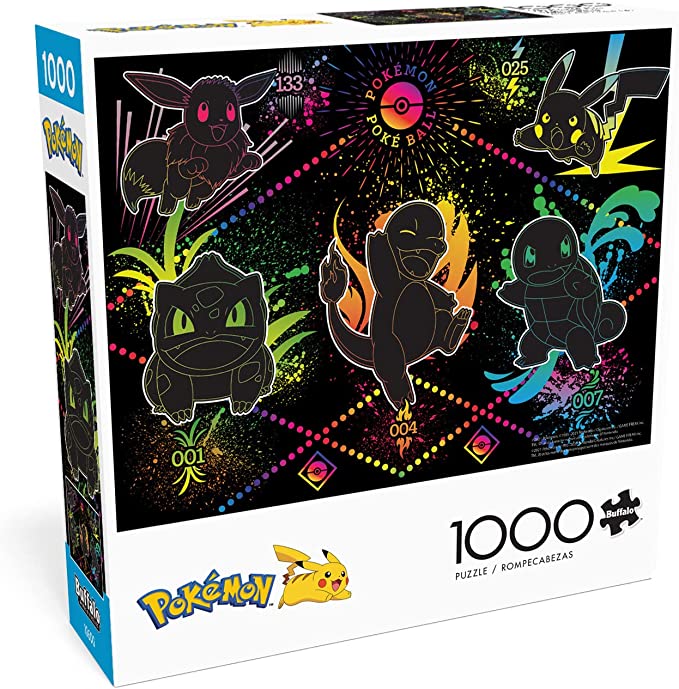 Vibrant Pokemon - 1000 Piece Jigsaw Puzzle