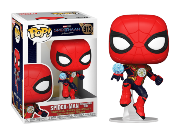 Funko Pop Marvel Studios Spider-Man No Way Home - Spider-Man w/Integrated Suit 913