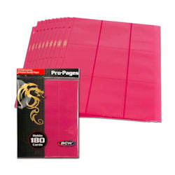 BCW - Pro-Pages Sideload 18pkt (10 pages - Holds 180 cards)