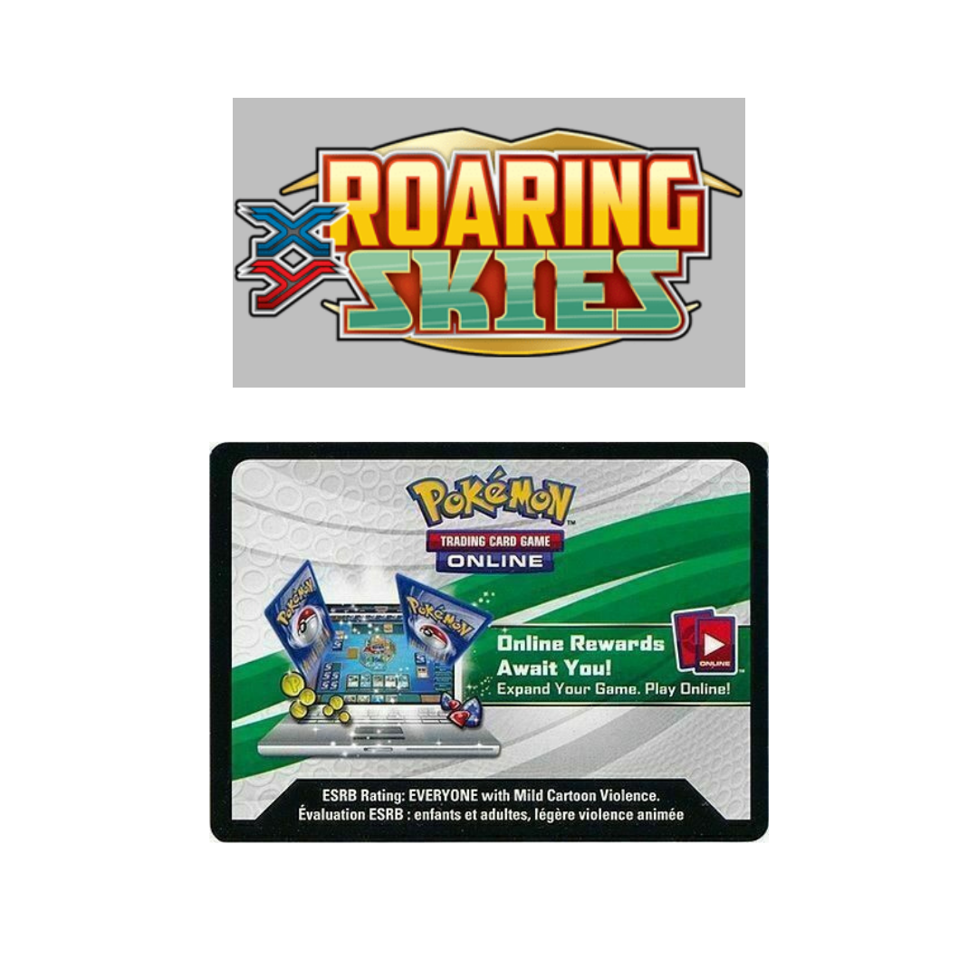 Roaring Skies PTCGO Code - Booster Pack (FOR THE ONLINE POKEMON GAME)