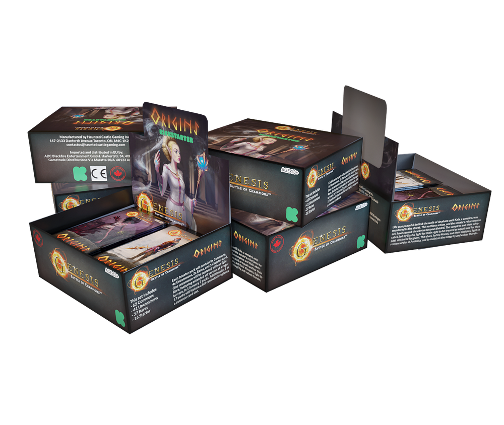 PRE ORDER Genesis Origin Kickstarter Infinity Exclusive. One Case