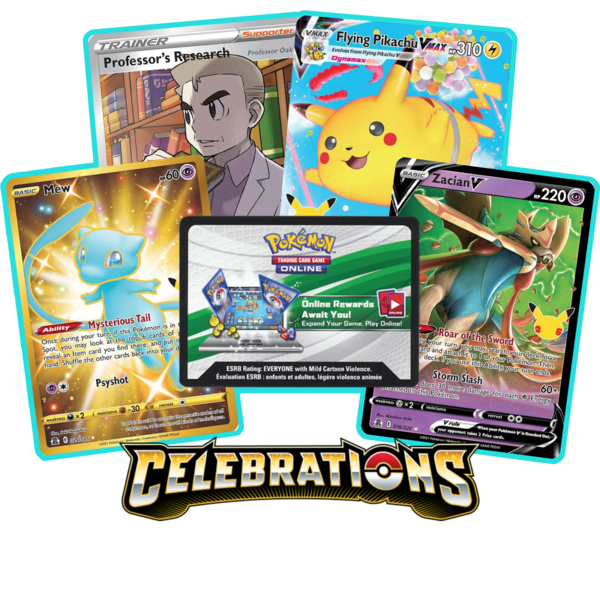 Celebrations PTCGO Code - Booster Pack (FOR THE ONLINE POKEMON GAME)