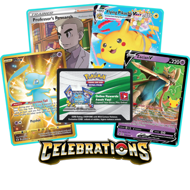 Celebrations PTCGO Code - Booster Pack (FOR THE ONLINE POKEMON GAME)