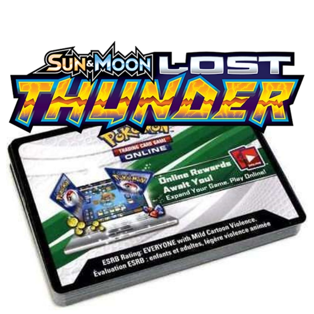 Lost Thunder PTCGO Code - Booster Pack (FOR THE ONLINE POKEMON GAME)