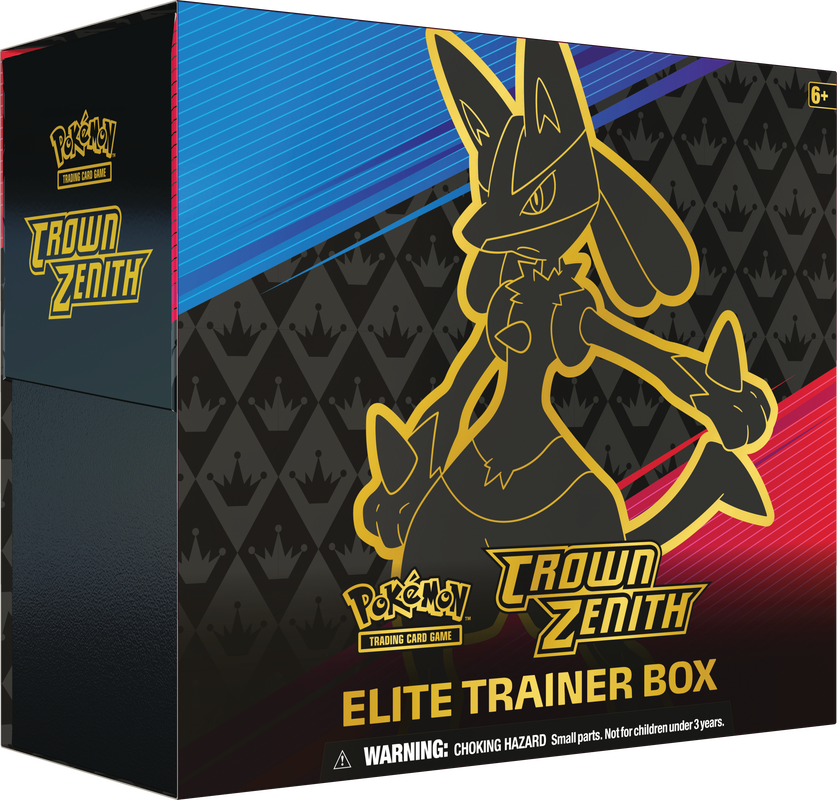 PRE ORDER SWSH12.5 - Crown Zenith - Elite Trainer Box (Reprint, Arrives Mid Oct)