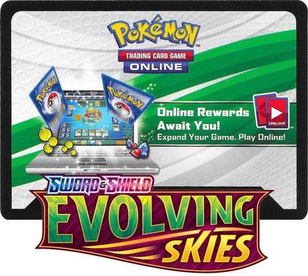 Evolving Skies PTCGO Code - Booster Pack (FOR THE ONLINE POKEMON GAME)