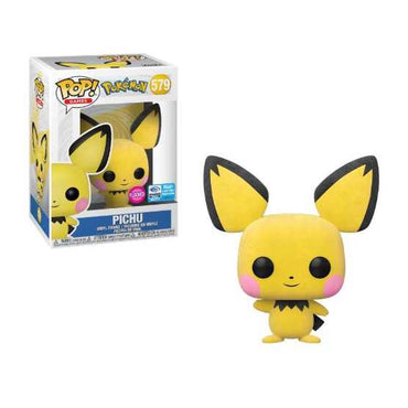 Funko Pop Pokemon Pichu Flocked 579