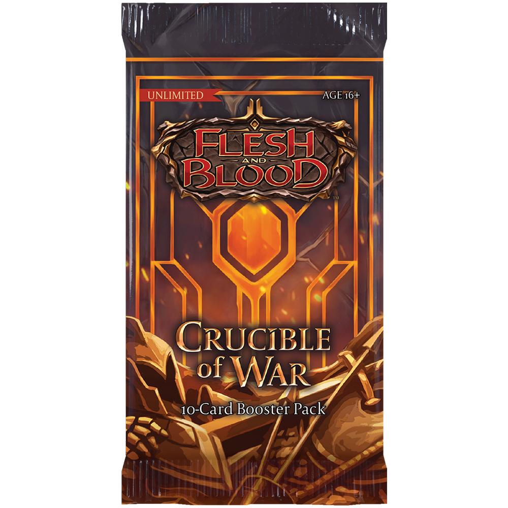 Flesh and Blood - Crucible Of War CRU Unlimited - Booster Pack (Random Art)