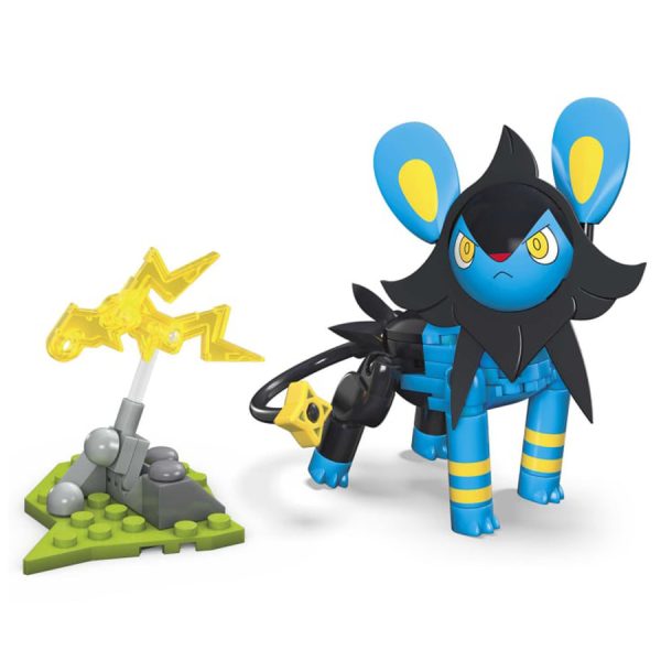 Luxio 67 Piece Pokemon Mega Construx Building Playset