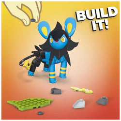 Luxio 67 Piece Pokemon Mega Construx Building Playset