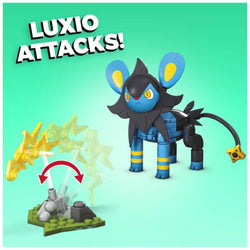 Luxio 67 Piece Pokemon Mega Construx Building Playset