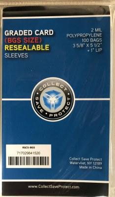Graded Resealable Team Bag 3 5/8 Bag - 100 CT (For BGS)