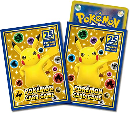 JPN Pokemon 25th Anniversary Themed Sleeves (64pack)