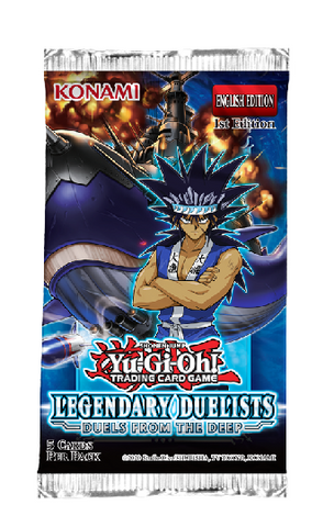 Yugioh (YGO) - Legendary Duelists - Duels From The Deep Loose Booster Pack