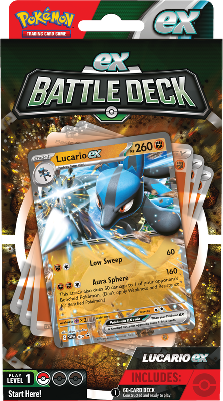 Pokemon TCG: Lucario ex Battle Deck