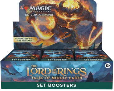 PRE ORDER Magic The Gathering (MTG) - The Lord of The Rings: Tales of Middle Earth - Set Booster (June 23rd Release)