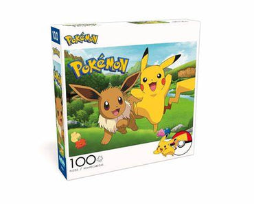 Pikachu & Eevee - 100pcs Puzzle
