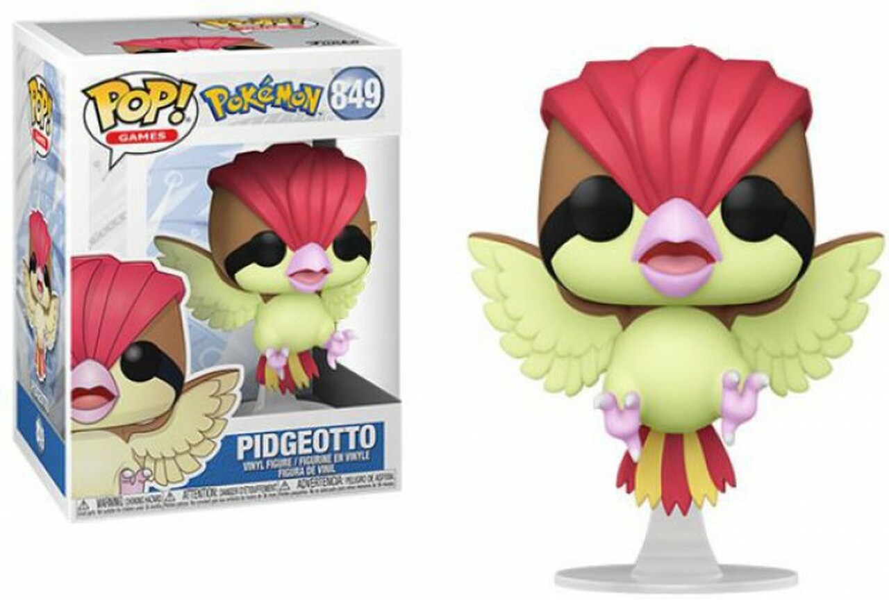 Funko Pop Pokemon Pidgeotto 849