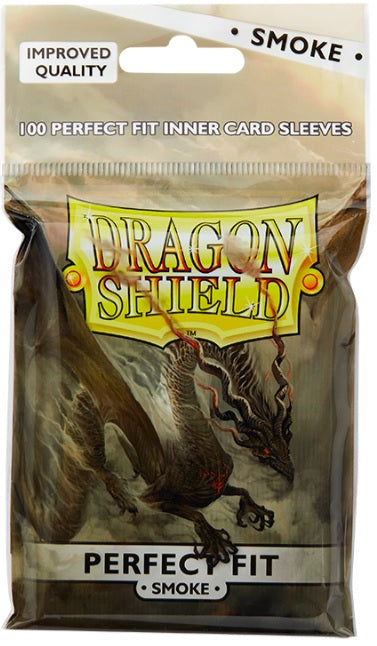 Dragon Shield - Perfect Fit Clear/Smoke Sleeves (100ct)