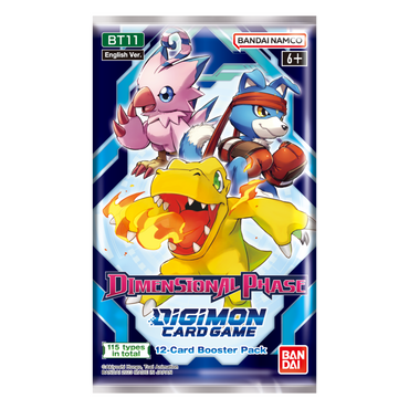 Digimon TCG BT11 - Dimensional Phase - Loose Booster Pack