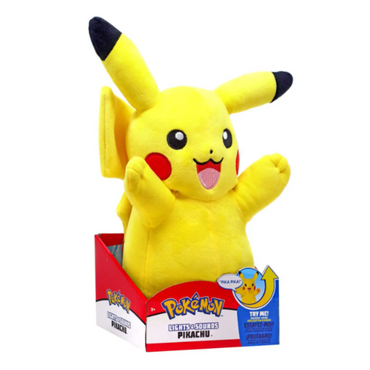 Lights & Sounds Pikachu 10-Inch Plush - Official New